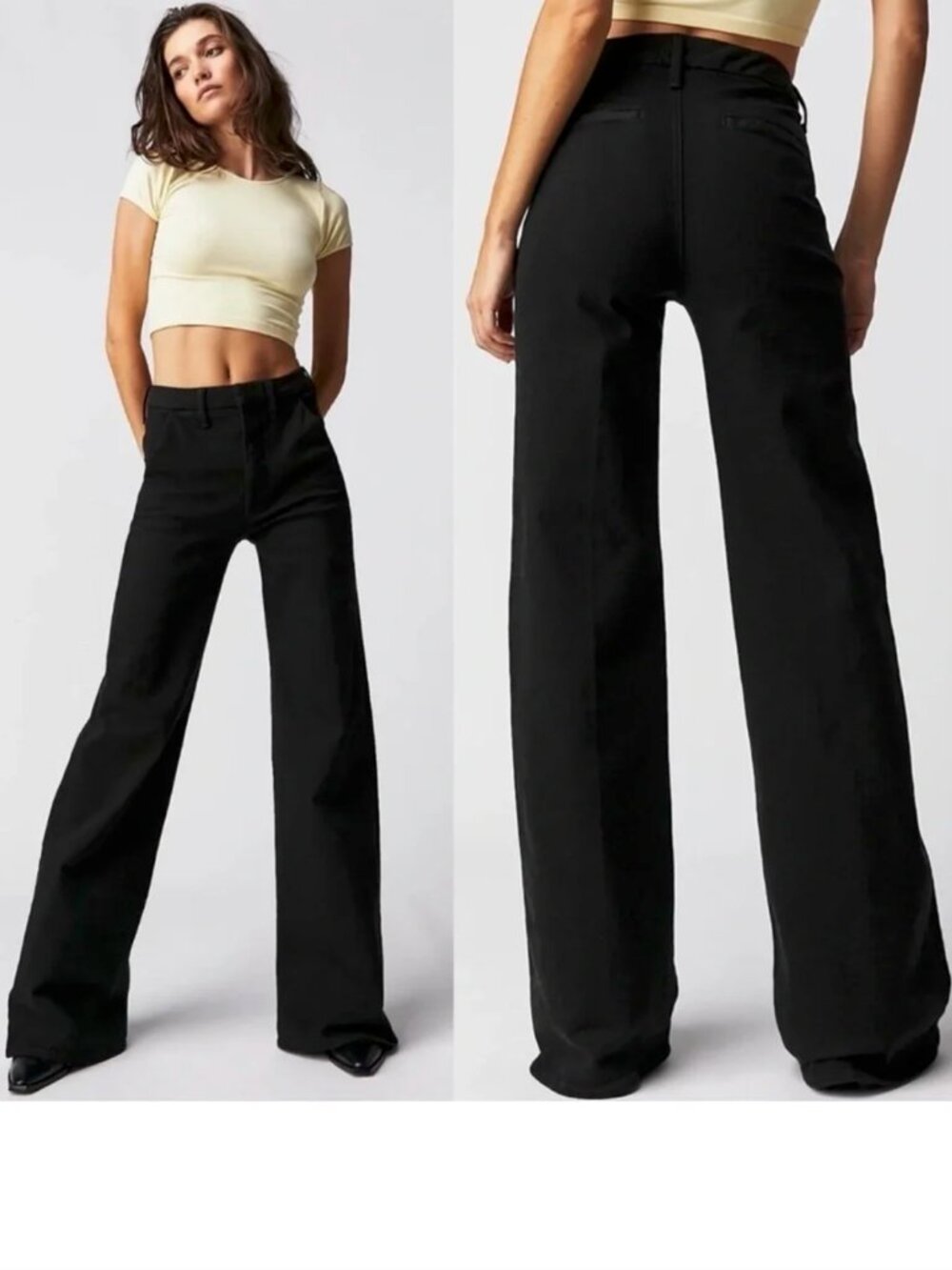 Mother the Roller Prep Heel Jeans in Pitch